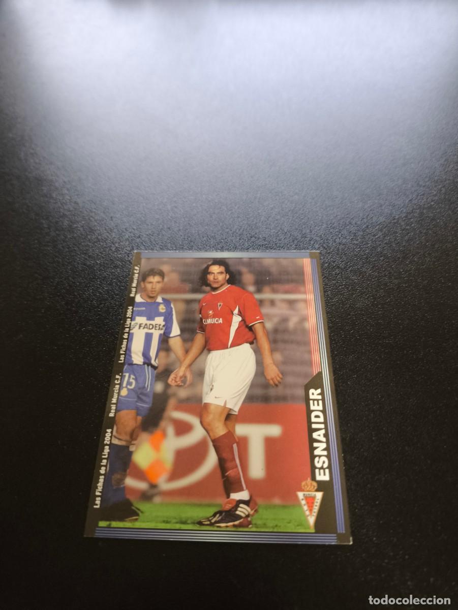 Cartes &agrave; collectionner de Football: 674 Esnaider MURCIA ULTIMA HORA III MUNDICROMO LIGA 2003 2004 03 04 NO PANINI ESTE