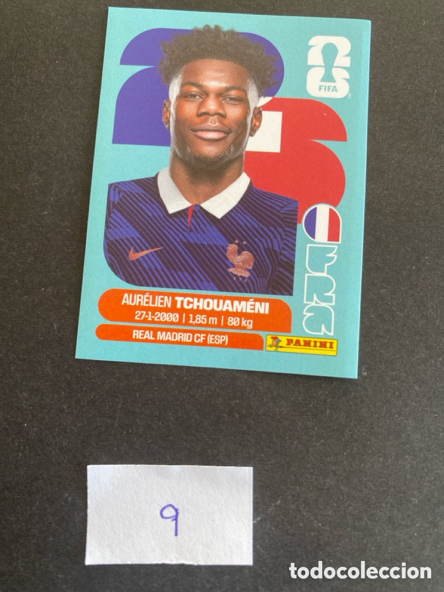 Cromos de F&uacute;tbol: Cromo Francia Mundial 2026 N* 9 nuevo