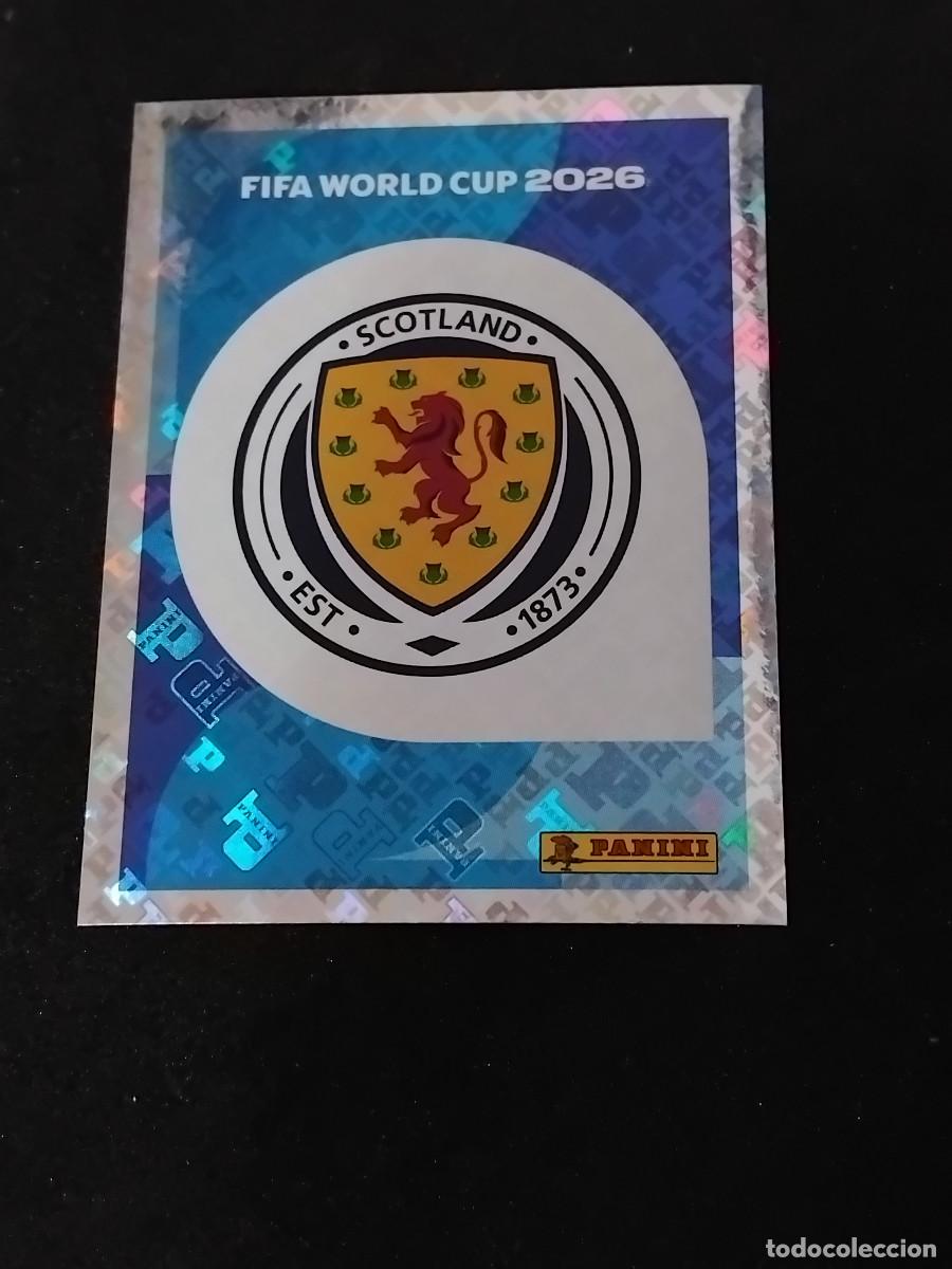 Cromos de F&uacute;tbol: ESCUDO DE ESCOCIA SCO 1 - PANINI FIFA WORLD CUP 2026 - MUNDIAL 2026 STICKER WORLD CUP 26 SCOTLAND