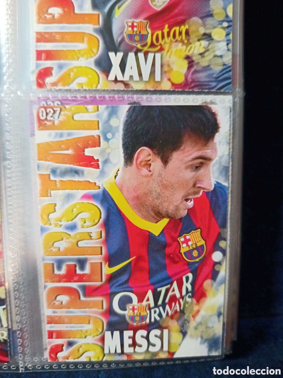 Cromos de F&uacute;tbol: 27 Messi Mate mundicromo Quiz Game 13/14