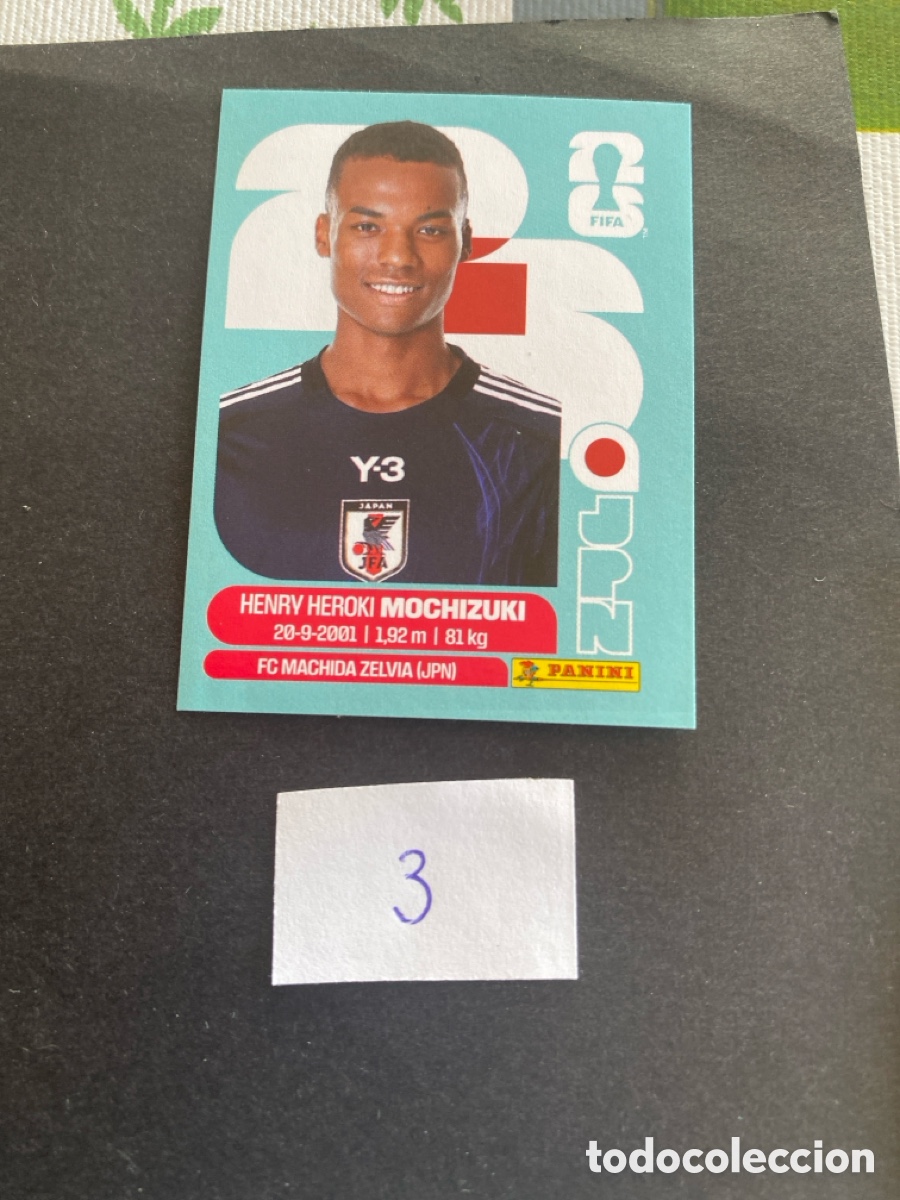 Cromos de F&uacute;tbol: Cromo Jap&oacute;n Mundial 2026 N* 3 nuevo