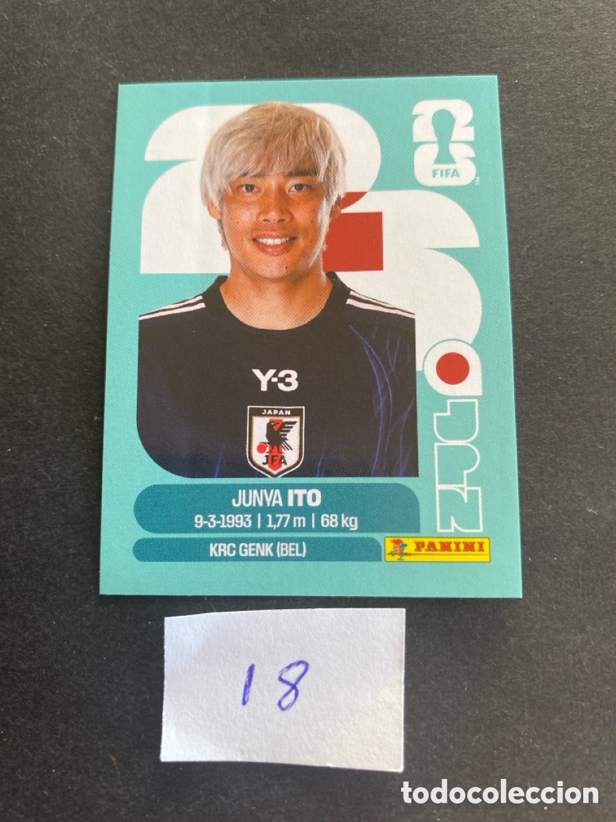 Cromos de F&uacute;tbol: Cromo Jap&oacute;n Mundial 2026 N* 18 nuevo