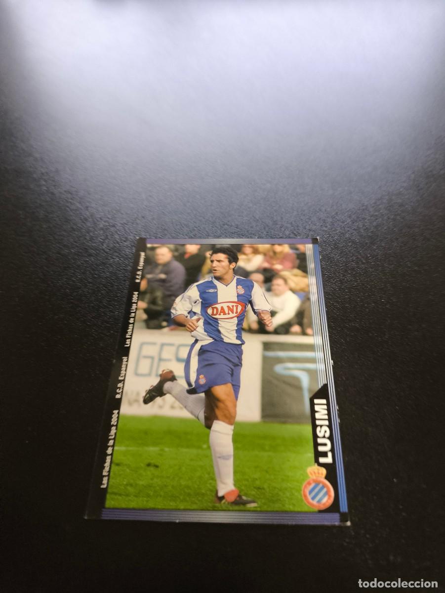 Cromos de F&uacute;tbol: 756 Luismi ESPANYOL ULTIMA HORA IV MUNDICROMO LIGA 2003 2004 03 04 NO PANINI ESTE