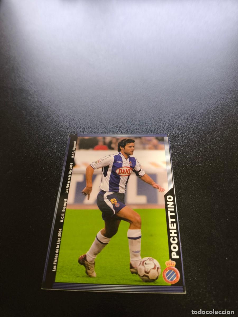 Cromos de F&uacute;tbol: 758 Pochettino ESPANYOL ULTIMA HORA IV MUNDICROMO LIGA 2003 2004 03 04 NO PANINI ESTE