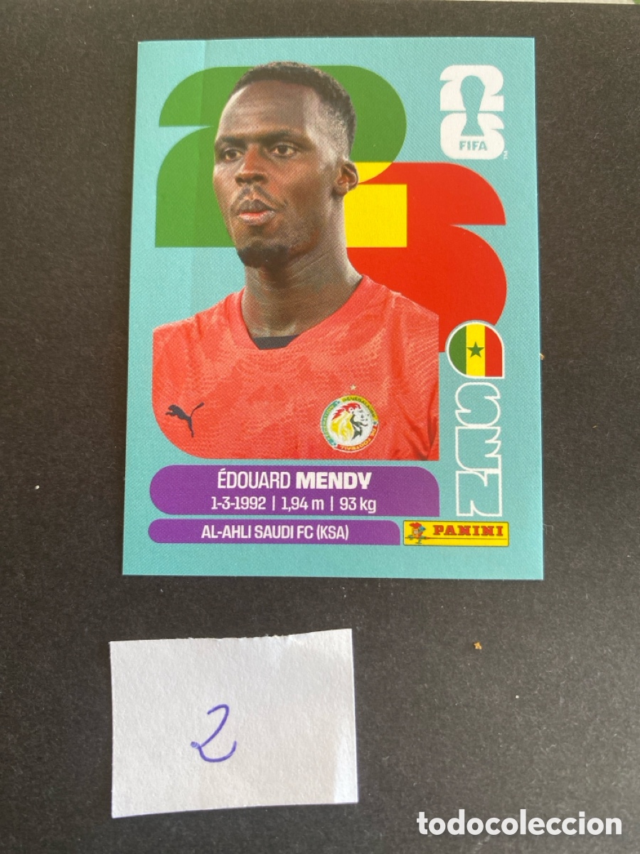 Cromos de F&uacute;tbol: Cromo Senegal Mundial 2026 N* 2 nuevo