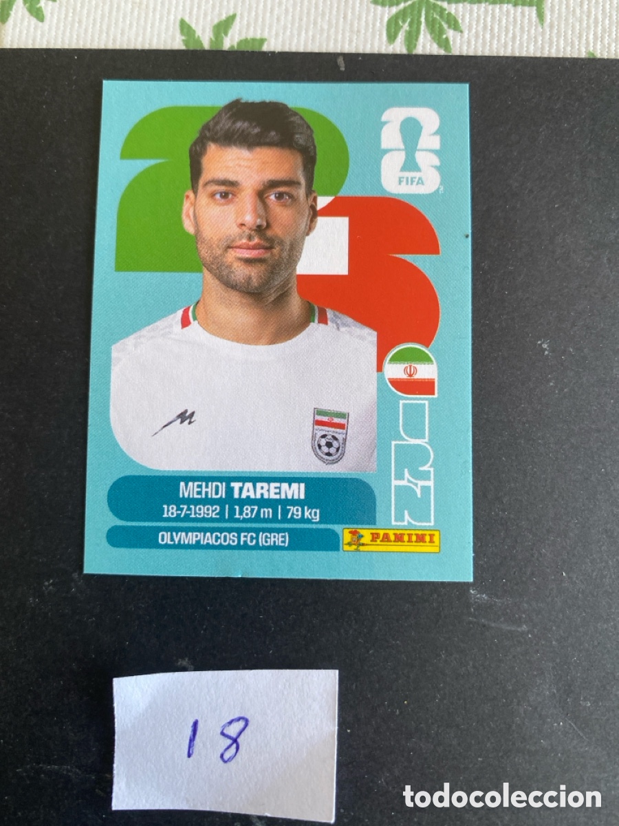 Cromos de F&uacute;tbol: Cromo Iran Mundial 2026 N* 18 nuevo