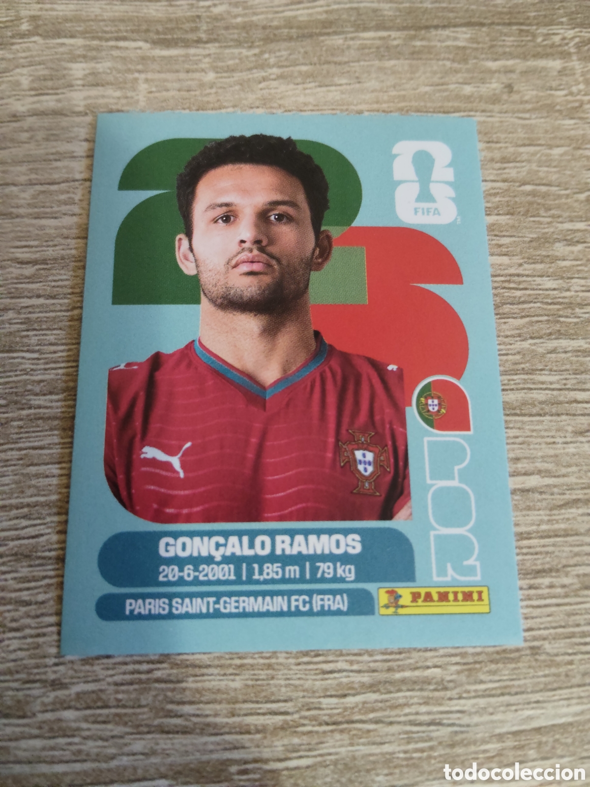 Cromos de F&uacute;tbol: Panini mundial 2026 POR 18 Gon&ccedil;alo Ramos Portugal
