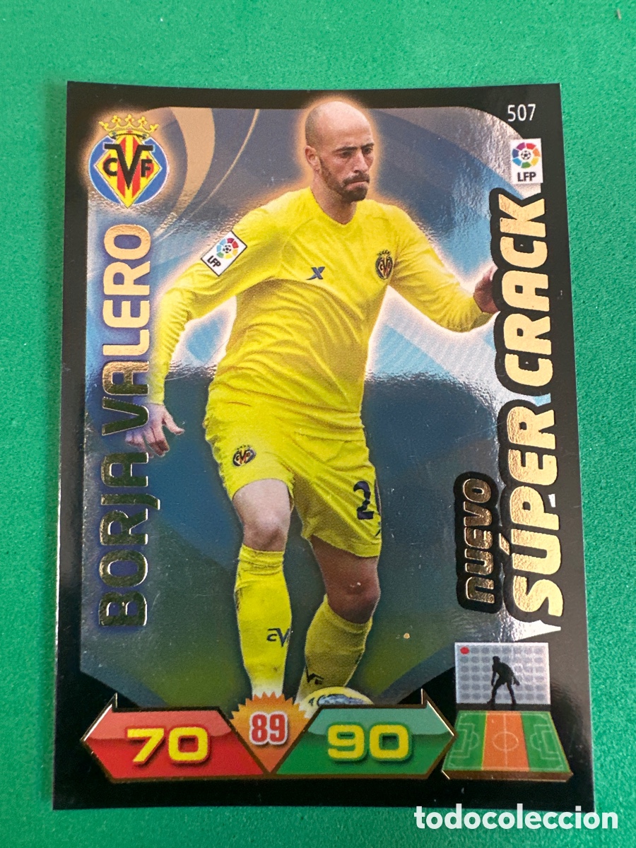 Cromos de F&uacute;tbol: 507 BORJA VALERO (VILLARREAL) NUEVO S&Uacute;PERCRACK ADRENALYN 2011-12 11 12TRADING CARD