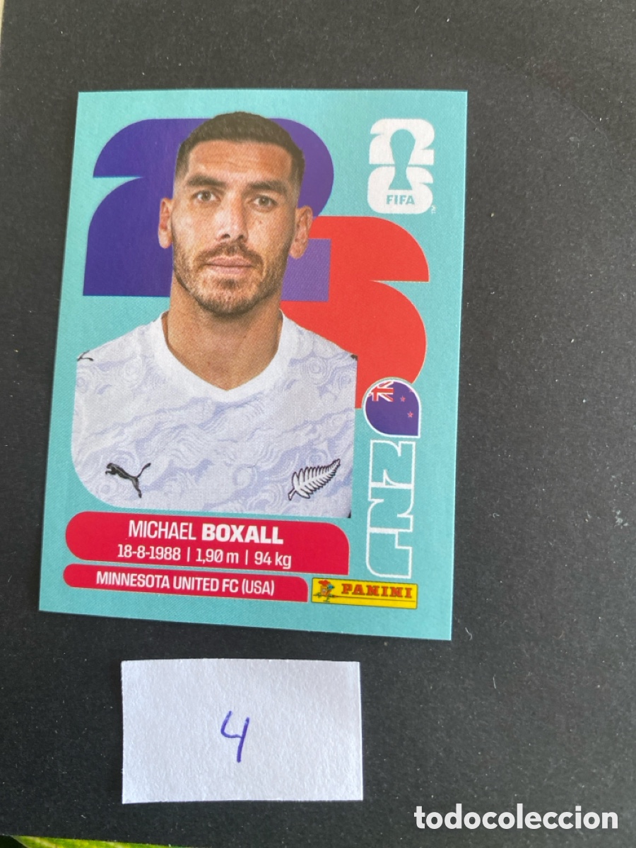 Cromos de F&uacute;tbol: Cromo Nueva Zelanda Mundial 2026 N* 4 nuevo
