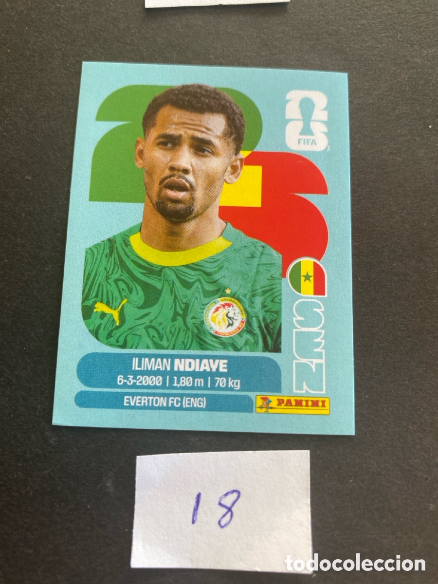 Cromos de F&uacute;tbol: Cromo Senegal Mundial 2026 N* 18 nuevo