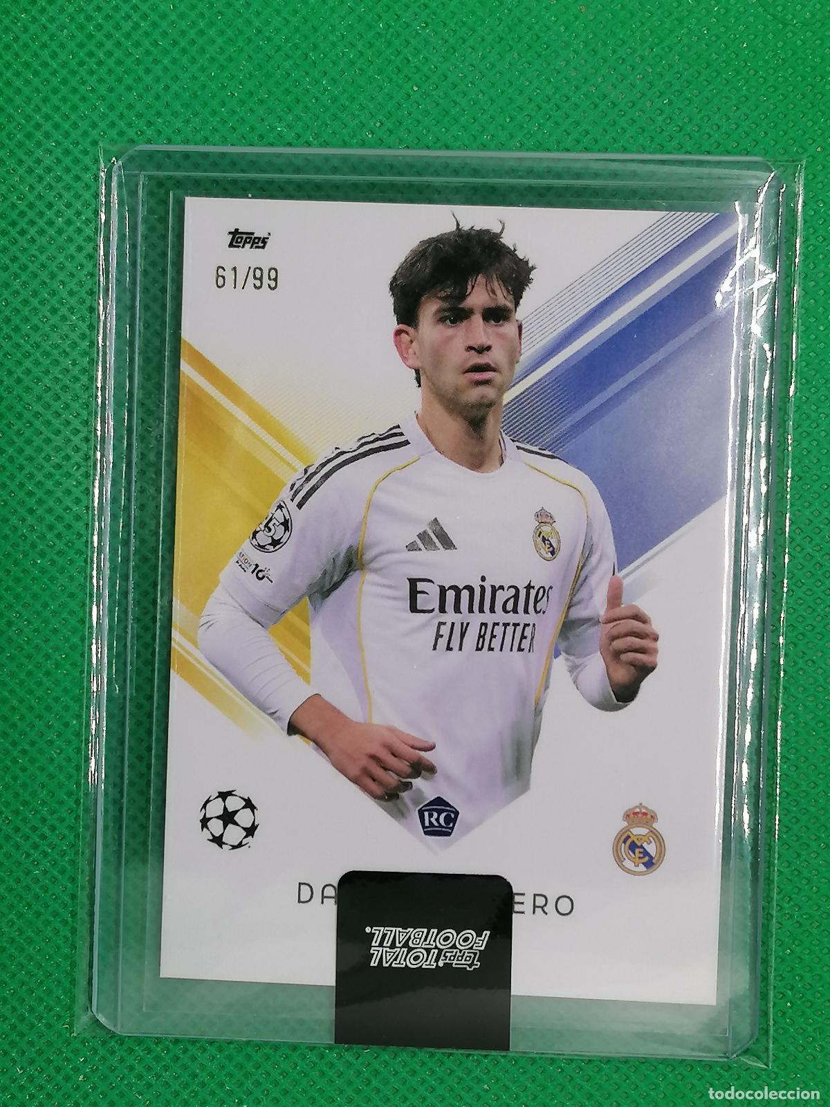 Cromos de F&uacute;tbol: DANI MESONERO REAL MADRID ROOKIE BASE CARD /99 ⚽ TTF TOPPS TOTAL FOOTBALL 25 26 2025 2026 ⚽