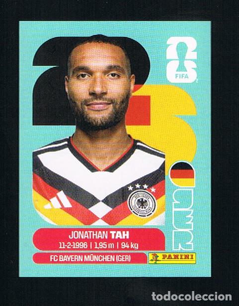Cromos de F&uacute;tbol: STICKER FIFA WORLD CUP 2026 ALEMANIA N&ordm; 3 JONATHAN TAH