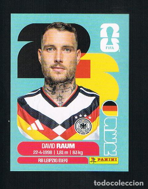 Cromos de F&uacute;tbol: STICKER FIFA WORLD CUP 2026 ALEMANIA N&ordm; 4 DAVID RAUM