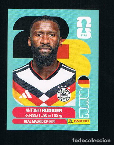 Cromos de F&uacute;tbol: STICKER FIFA WORLD CUP 2026 ALEMANIA N&ordm; 6 ANTONIO R&Uuml;DIGER