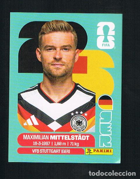 Fu&szlig;ball-Sticker: STICKER FIFA WORLD CUP 2026 ALEMANIA N&ordm; 9 MAXIMILIAN MITTELST&Auml;DT