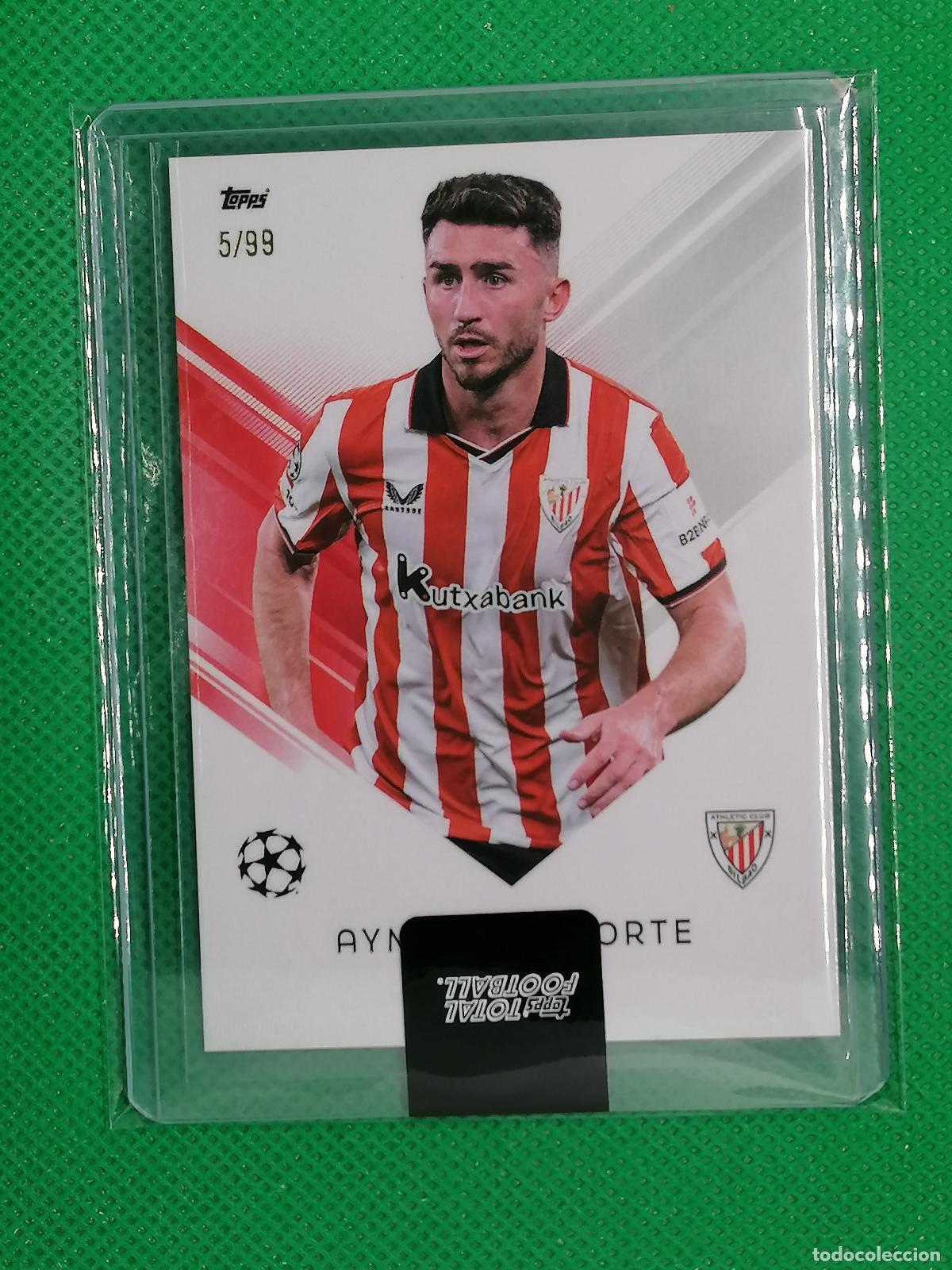Cromos de Futebol: AYMERIC LAPORTE ATHLETIC BILBAO BASE CARD /99 ⚽ TTF TOPPS TOTAL FOOTBALL 25 26 2025 2026 ⚽