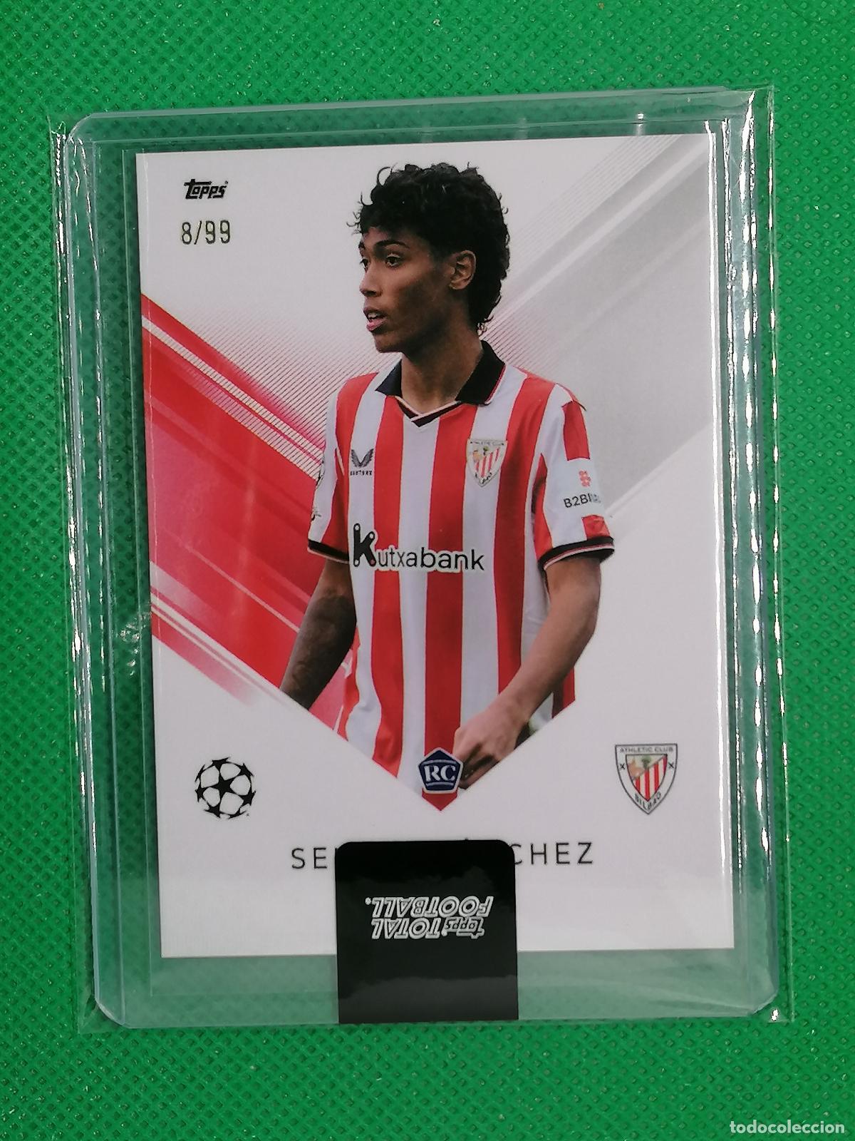 Fu&szlig;ball-Sticker: SELTON SANCHEZ ROOKIE ATHLETIC BILBAO BASE CARD /99 ⚽ TTF TOPPS TOTAL FOOTBALL 25 26 2025 2026 ⚽
