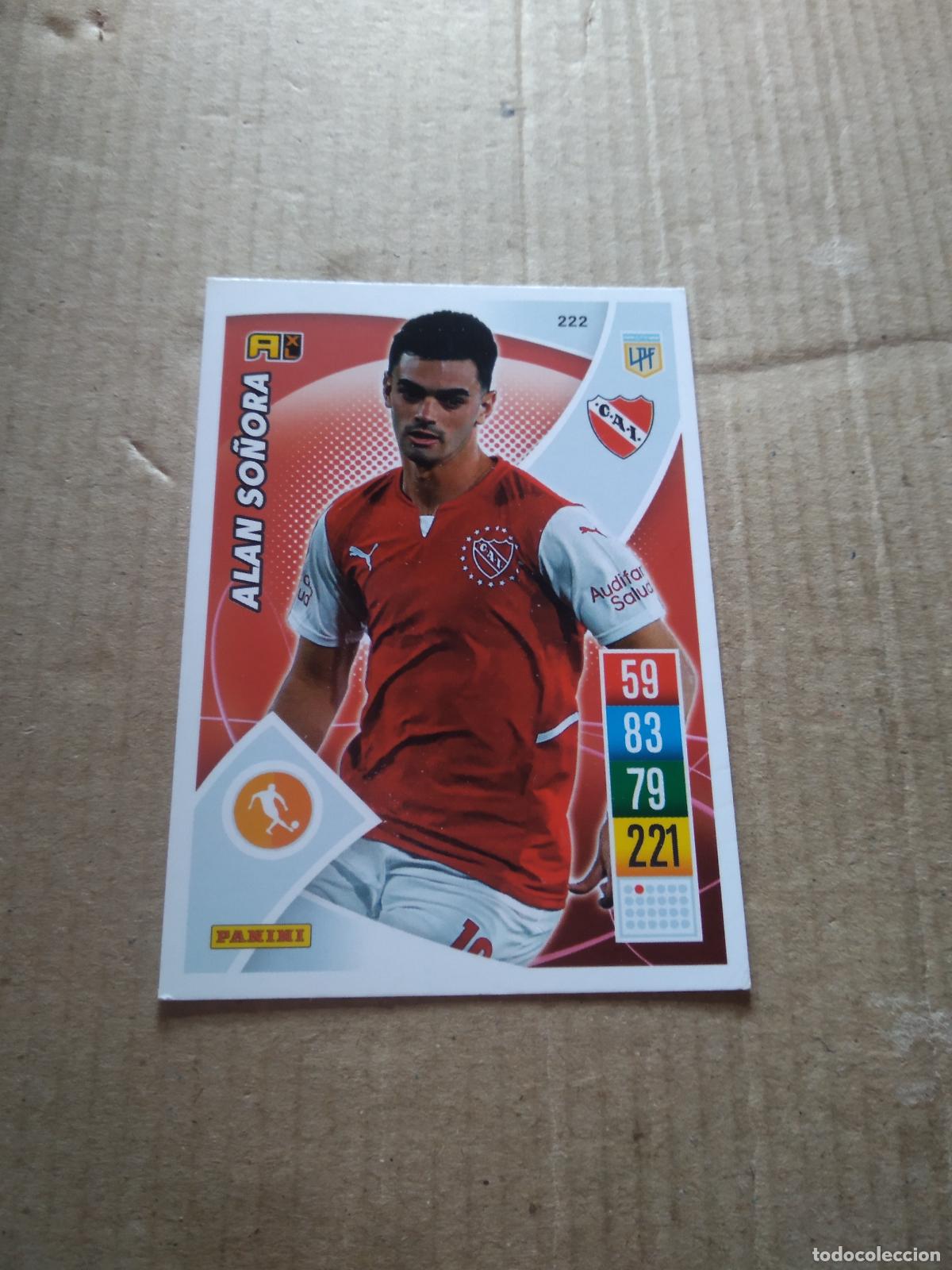 Fu&szlig;ball-Sticker: 222 ALAN SO&Ntilde;ORA INDEPENDIENTE CROMO FUTBOL ARGENTINO 21-22 PANINI LIGA ARGENTINA 2021-2022