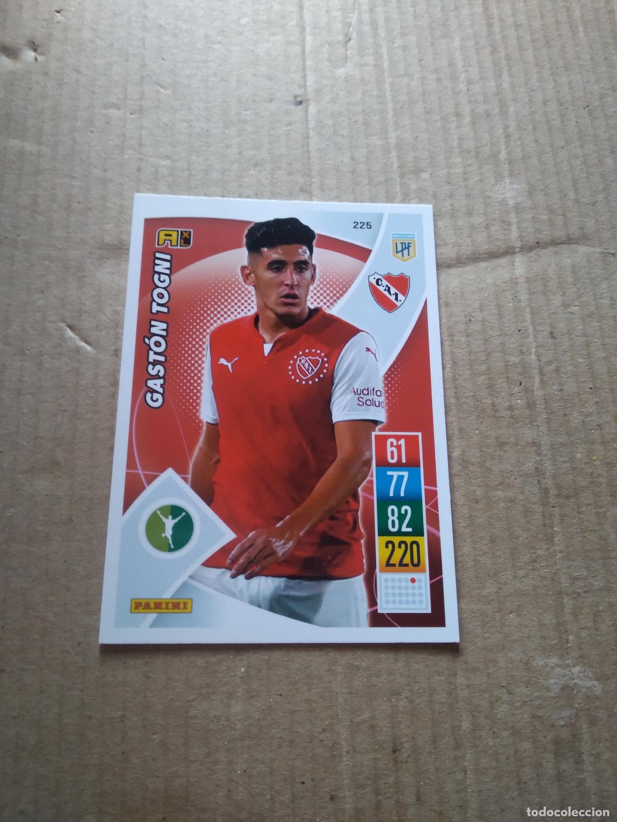 Fu&szlig;ball-Sticker: 225 GASTON TOGNI INDEPENDIENTE CROMO FUTBOL ARGENTINO 21-22 PANINI LIGA ARGENTINA 2021-2022
