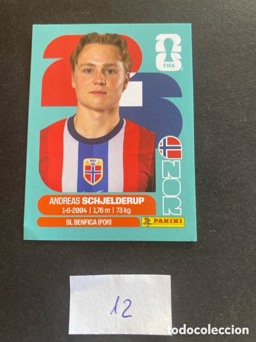 Cromos de F&uacute;tbol: Cromo Noruega Mundial 2026 N* 12 nuevo