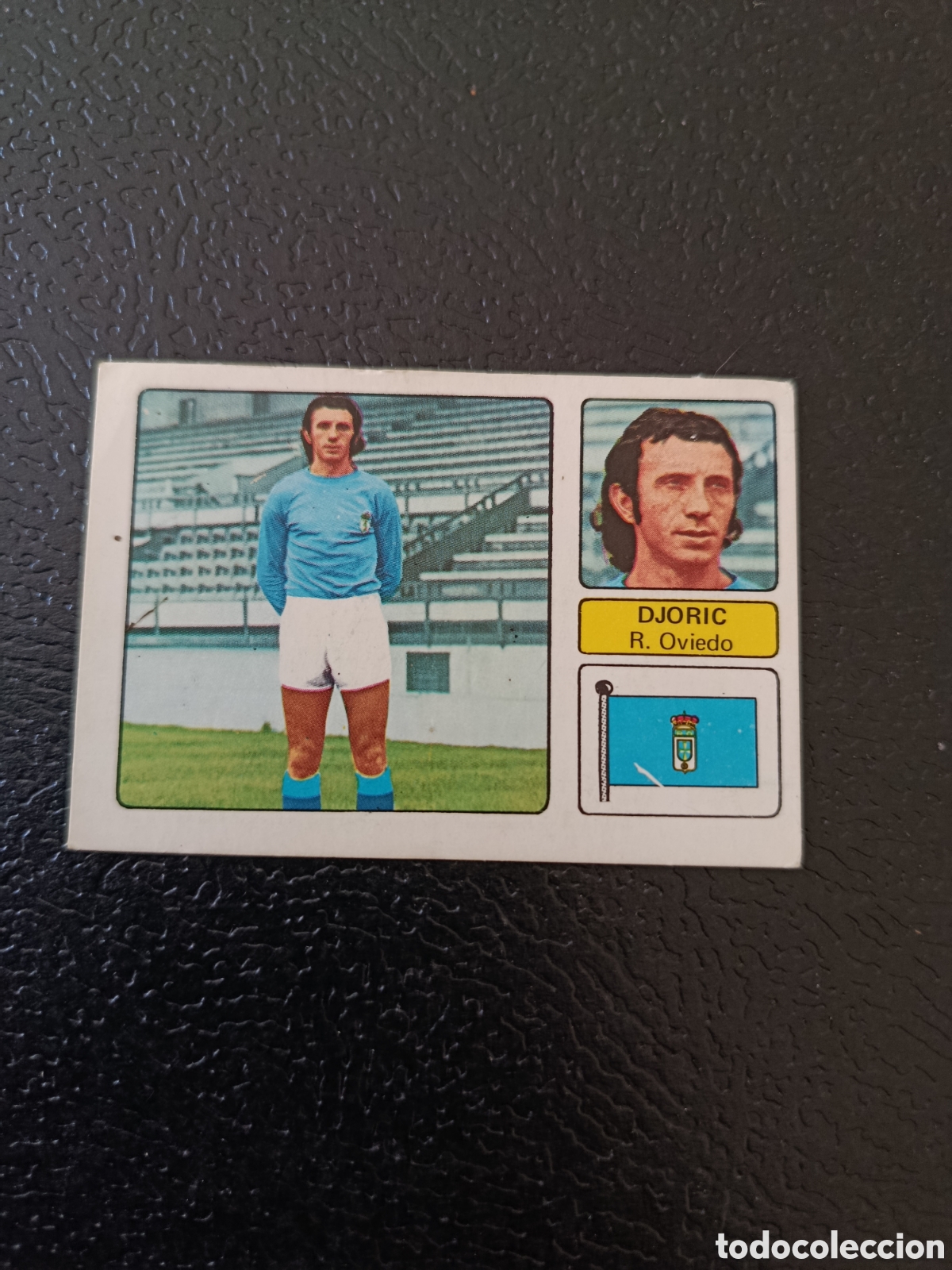 Cromos de F&uacute;tbol: FICHAJE 14 DJORIC OVIEDO FHER 73 74 1973 1974 RECUPERADO