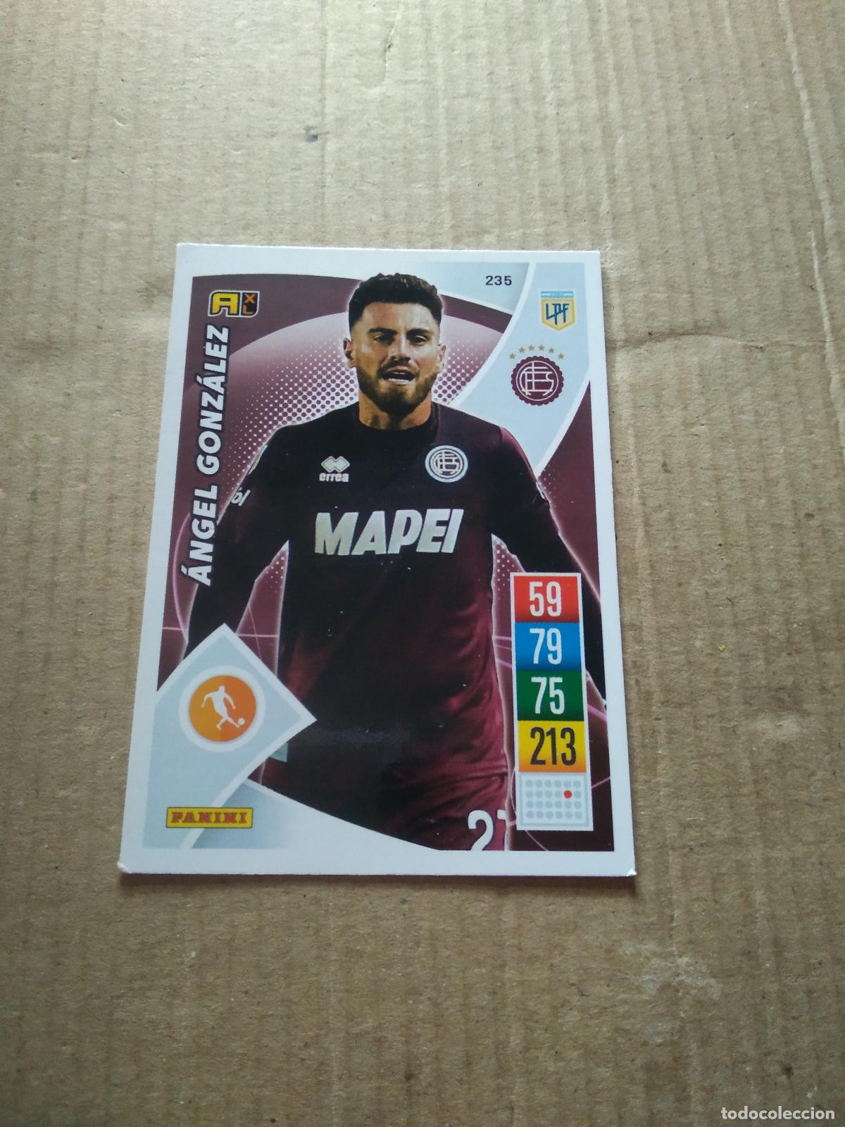 Cromos de F&uacute;tbol: 235 ANGEL GONZALEZ LANUS CROMO FUTBOL ARGENTINO 21-22 PANINI LIGA ARGENTINA 2021-2022