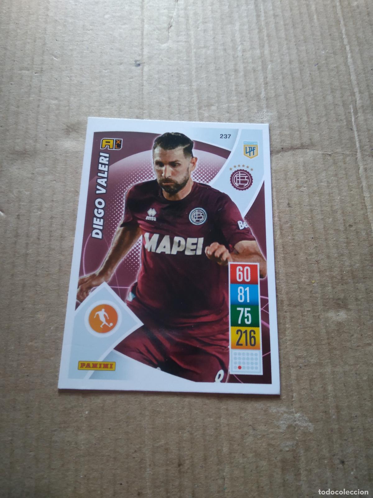 Cromos de F&uacute;tbol: 237 DIEGO VALERI LANUS CROMO FUTBOL ARGENTINO 21-22 PANINI LIGA ARGENTINA 2021-2022