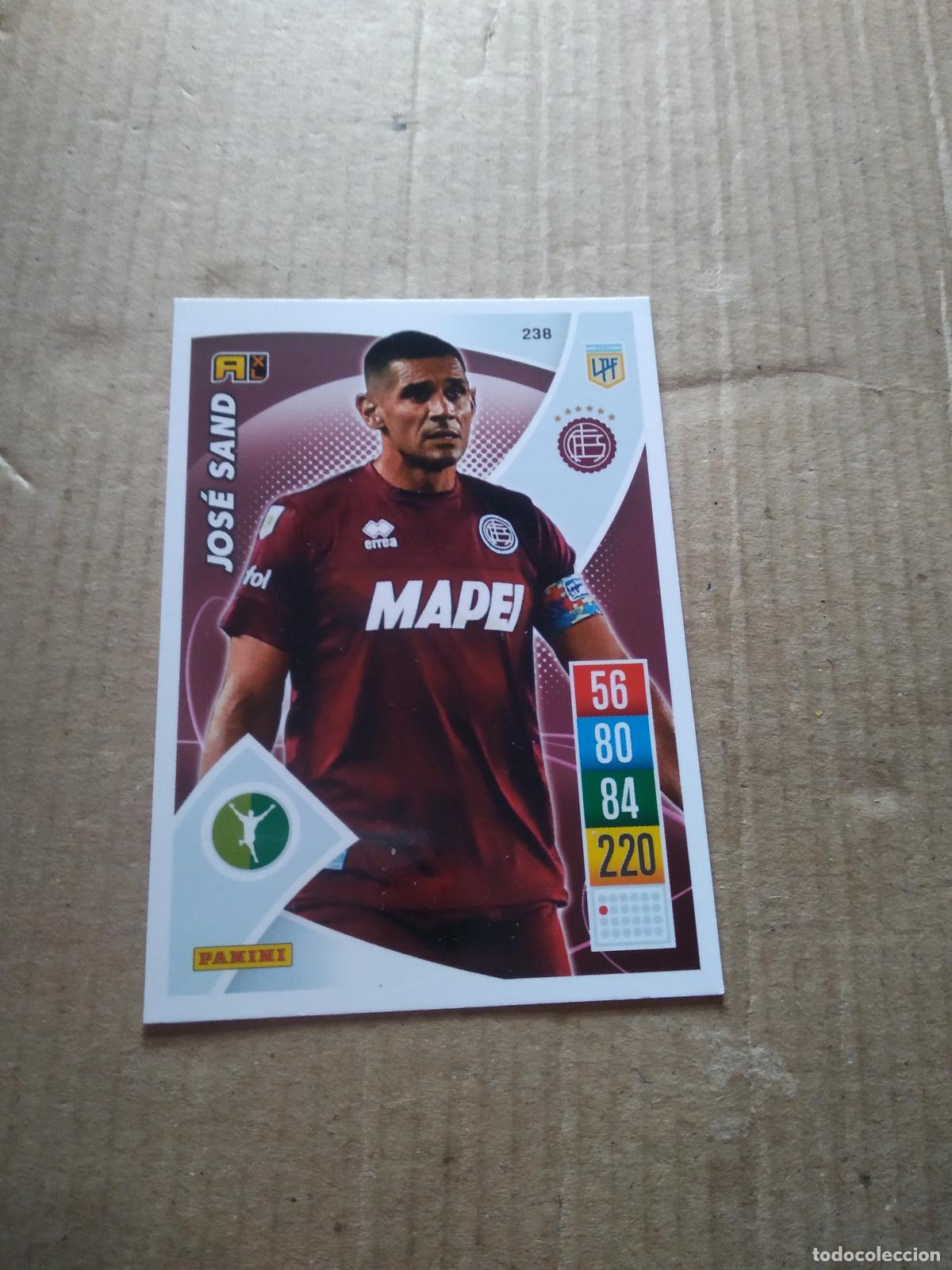 Cromos de F&uacute;tbol: 238 JOSE SAND LANUS CROMO FUTBOL ARGENTINO 21-22 PANINI LIGA ARGENTINA 2021-2022