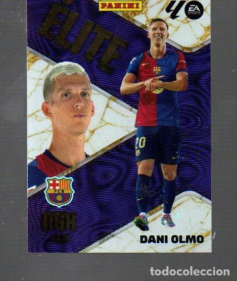 Cromos de F&uacute;tbol: CROMO DE MGH PANINI LA LIGA 2025/26 N&ordm; 4 DEL BARCELONA &Eacute;LITE DANI OLMO
