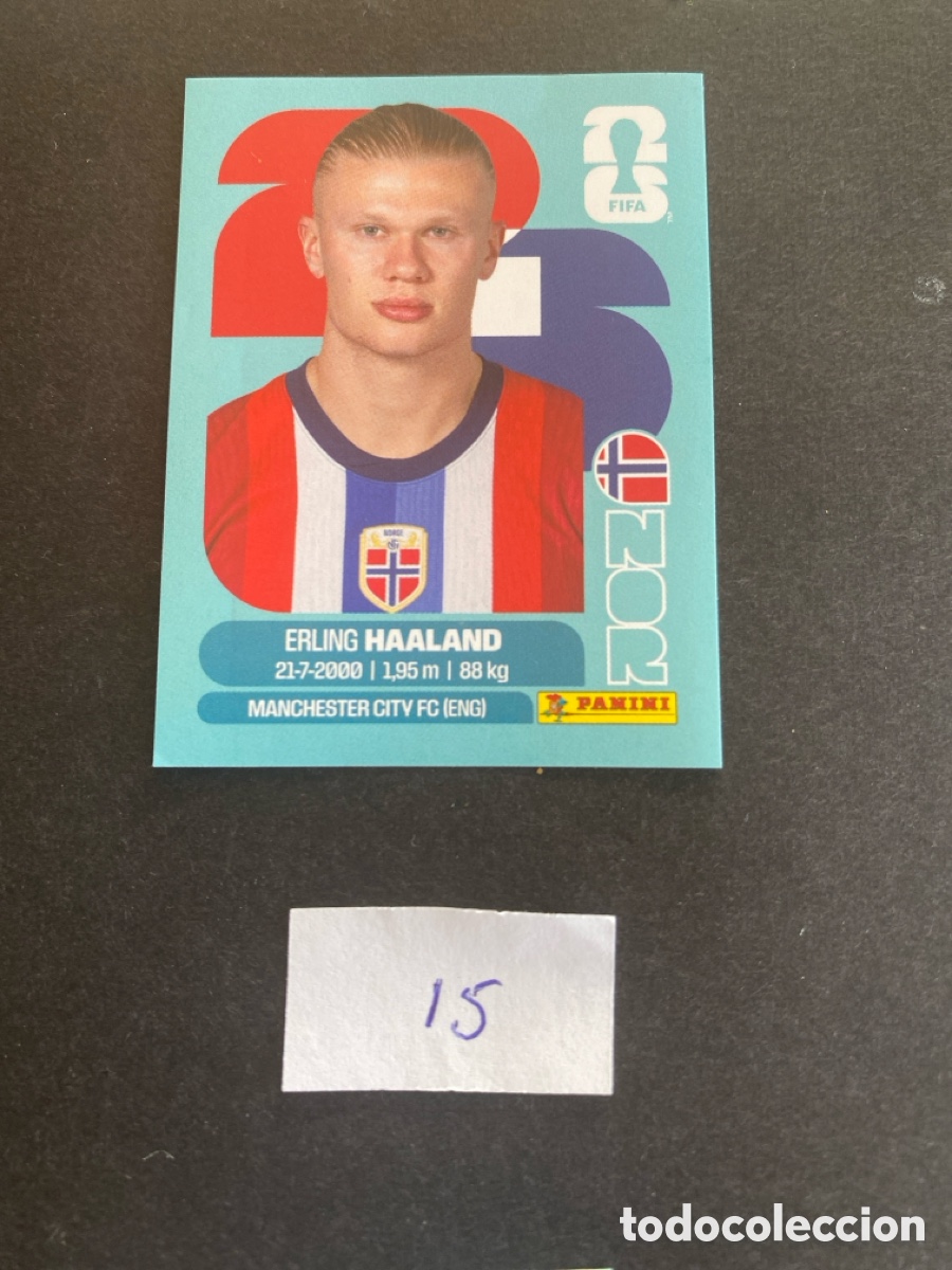 Cromos de F&uacute;tbol: Cromo Noruega Mundial 2016 N*15 nueva