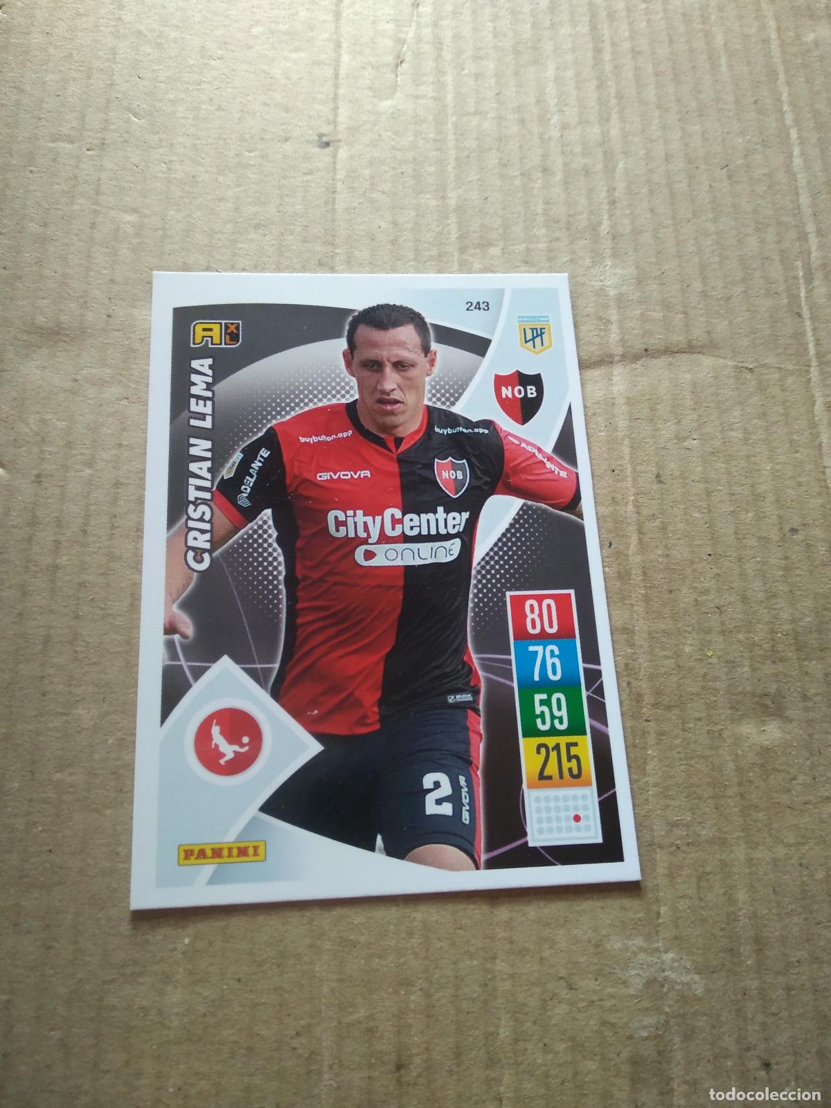 Cromos de F&uacute;tbol: 243 CRISTIAN LEMA NEWELL'S CROMO FUTBOL ARGENTINO 21-22 PANINI LIGA ARGENTINA 2021-2022