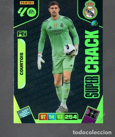Cromos de F&uacute;tbol: CROMO DE XL ADRENALYN PANINI LA LIGA 2025/26 N&ordm; 457 REAL MADRID COURTOIS