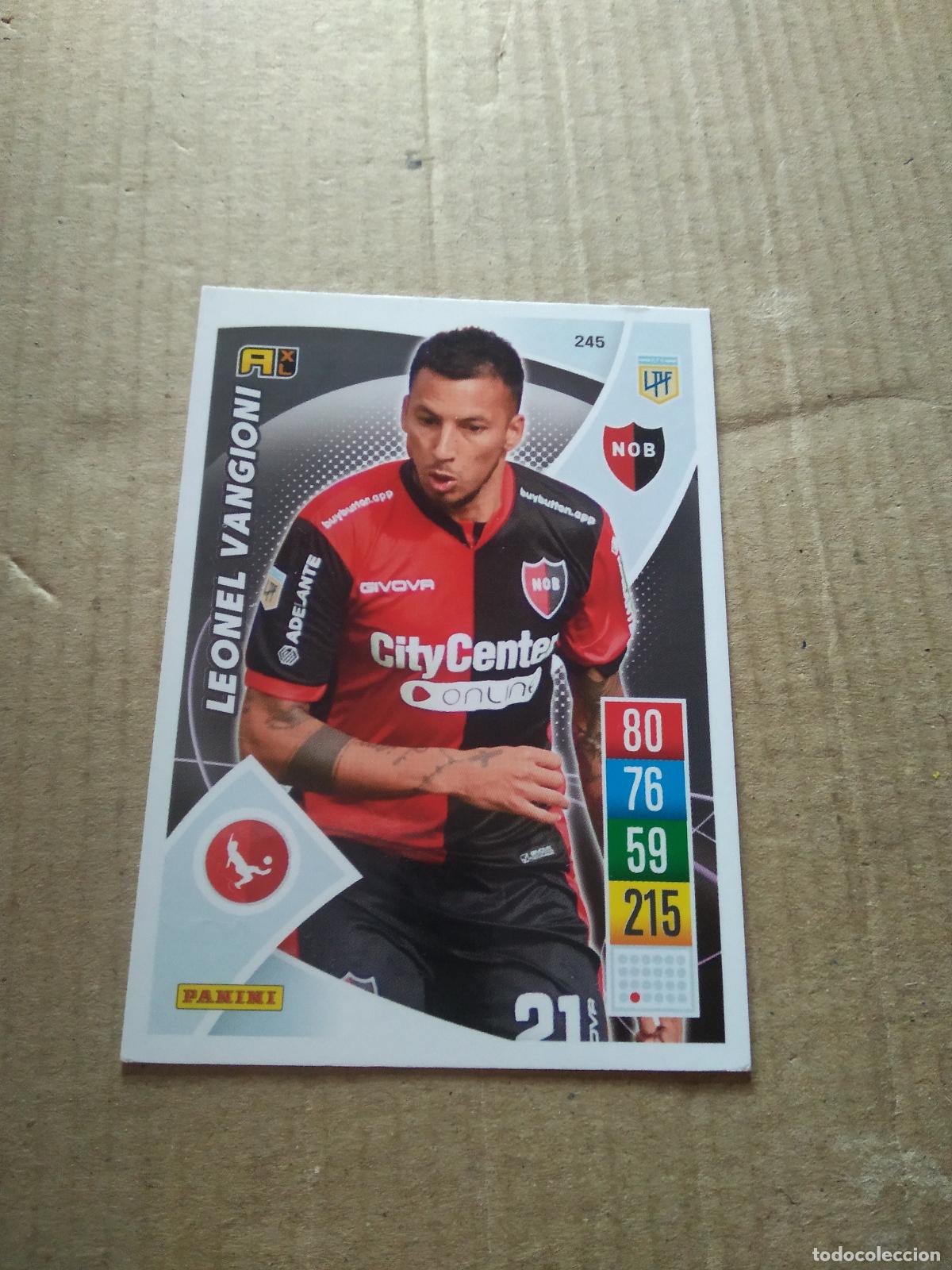 Cromos de F&uacute;tbol: 245 LEONEL VANGIONI NEWELL'S CROMO FUTBOL ARGENTINO 21-22 PANINI LIGA ARGENTINA 2021-2022