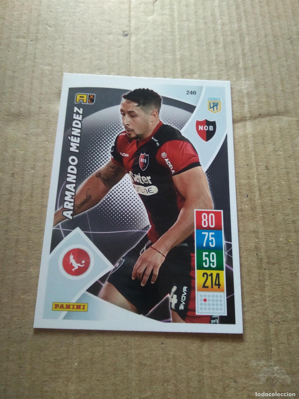 Cromos de F&uacute;tbol: 246 ARMANDO MENDEZ NEWELL'S CROMO FUTBOL ARGENTINO 21-22 PANINI LIGA ARGENTINA 2021-2022