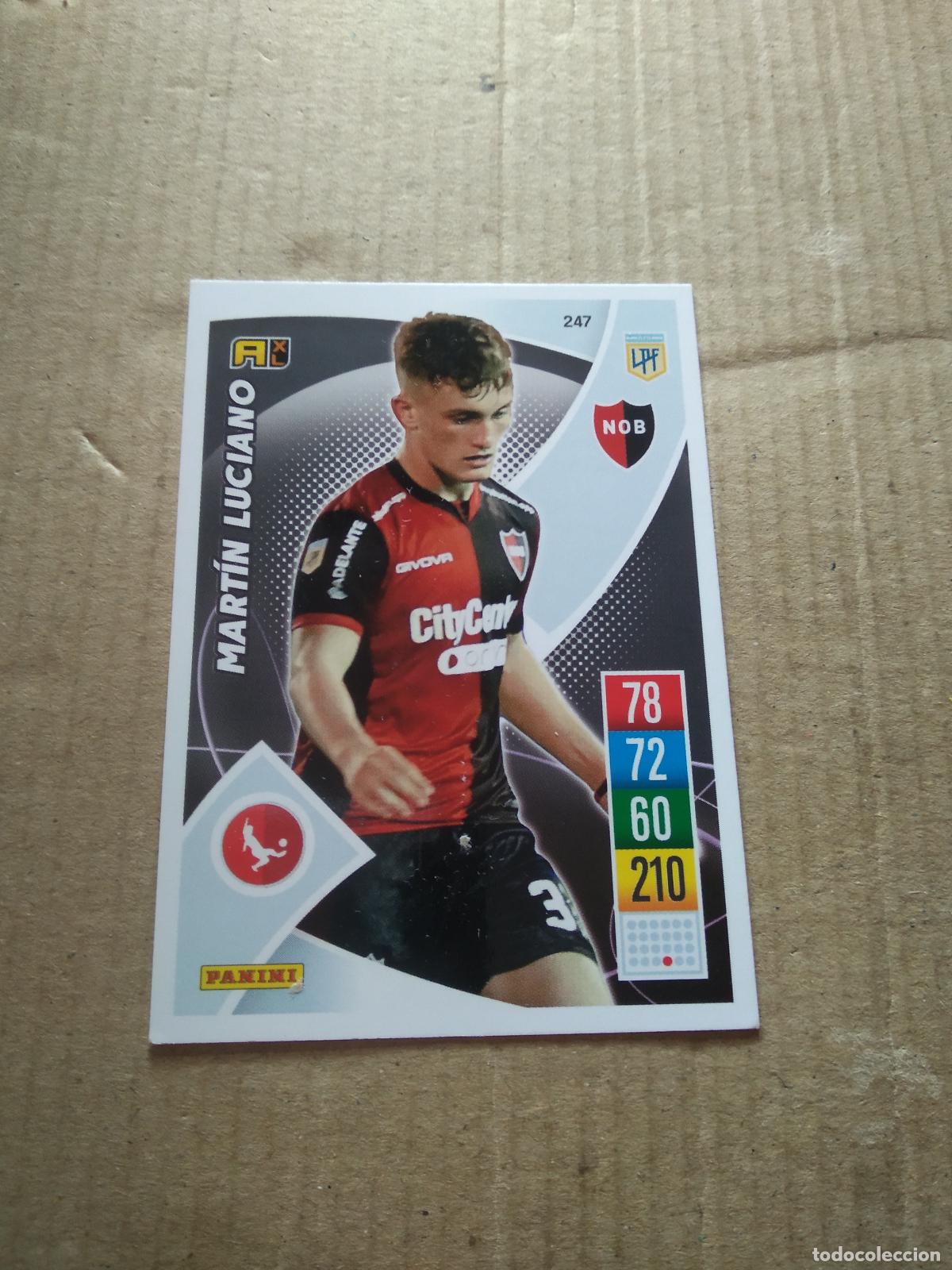 Cromos de F&uacute;tbol: 247 MARTIN LUCIANO NEWELL'S CROMO FUTBOL ARGENTINO 21-22 PANINI LIGA ARGENTINA 2021-2022