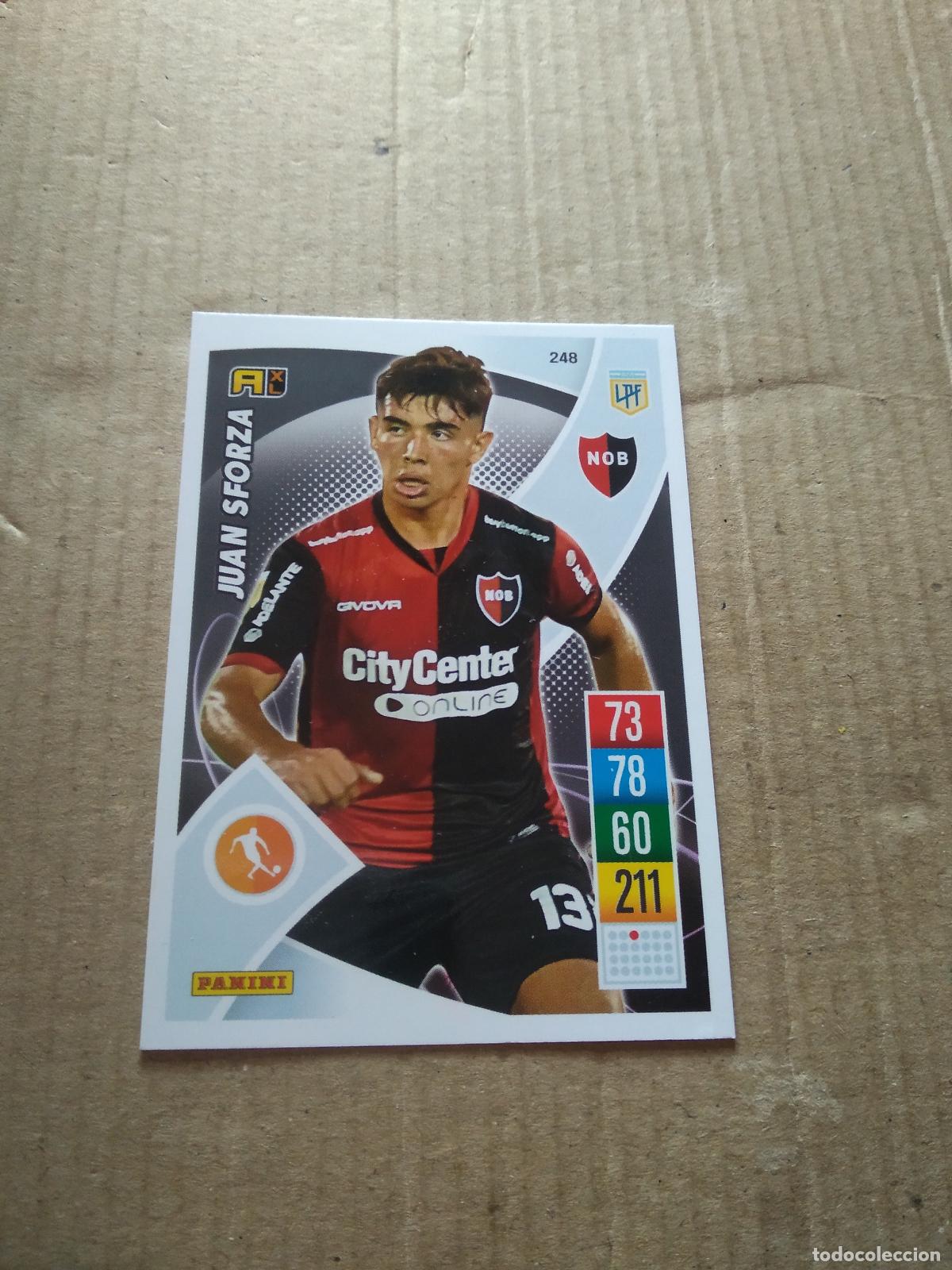 Cromos de F&uacute;tbol: 248 JUAN SFORZA NEWELL'S CROMO FUTBOL ARGENTINO 21-22 PANINI LIGA ARGENTINA 2021-2022