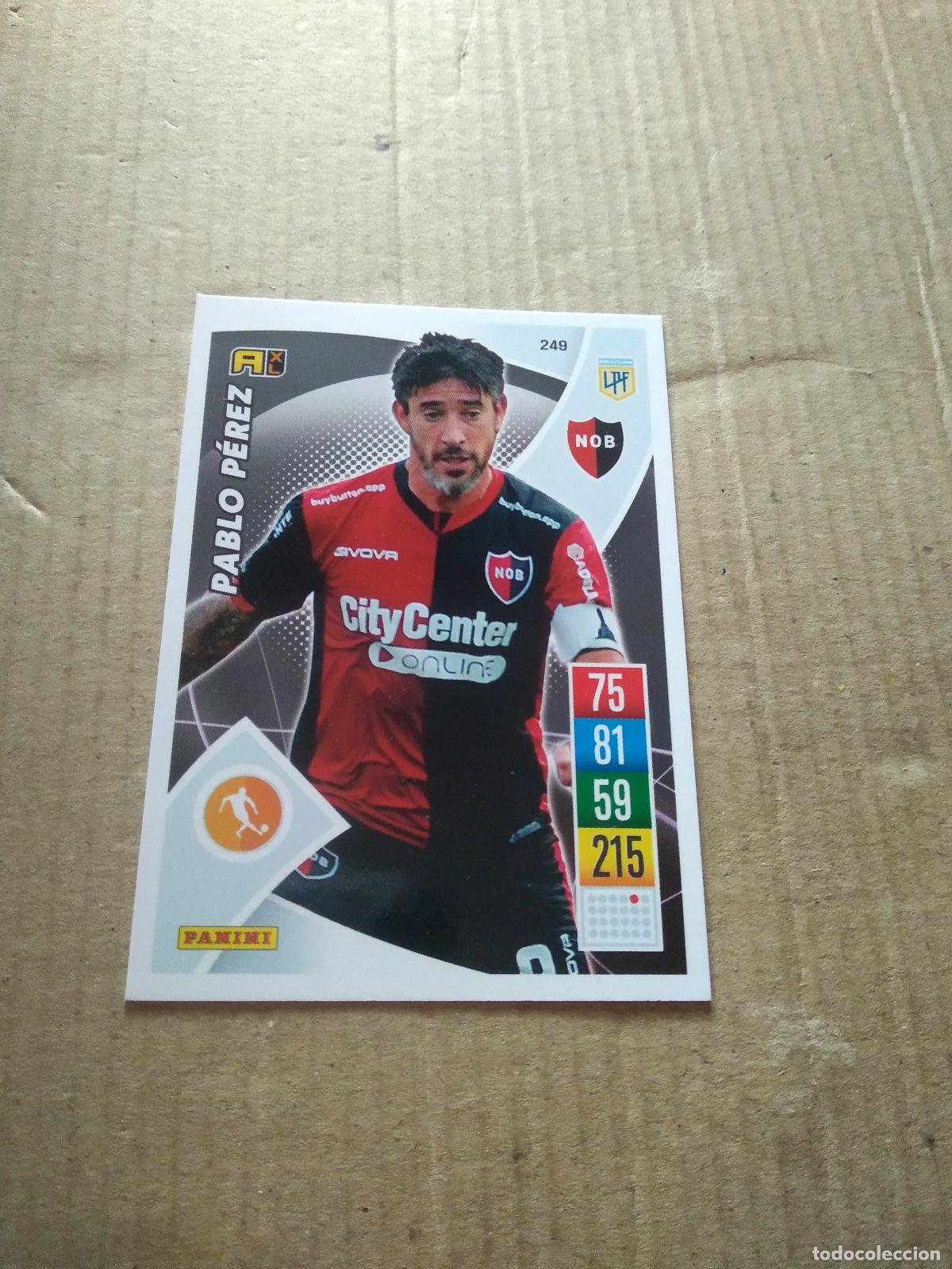 Cromos de F&uacute;tbol: 249 PABLO PEREZ NEWELL'S CROMO FUTBOL ARGENTINO 21-22 PANINI LIGA ARGENTINA 2021-2022