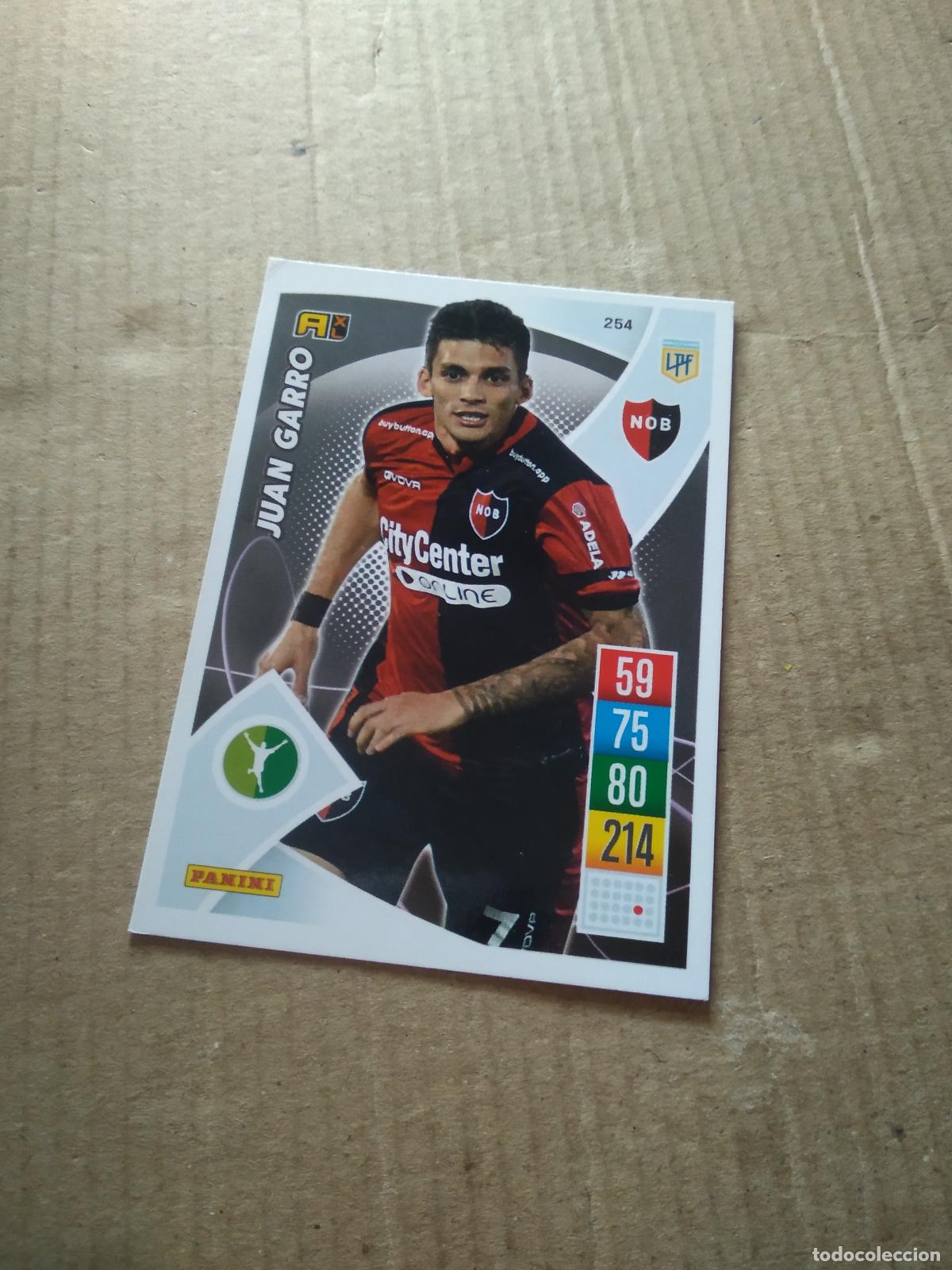 Cromos de F&uacute;tbol: 254 JUAN GARRO NEWELL'S CROMO FUTBOL ARGENTINO 21-22 PANINI LIGA ARGENTINA 2021-2022