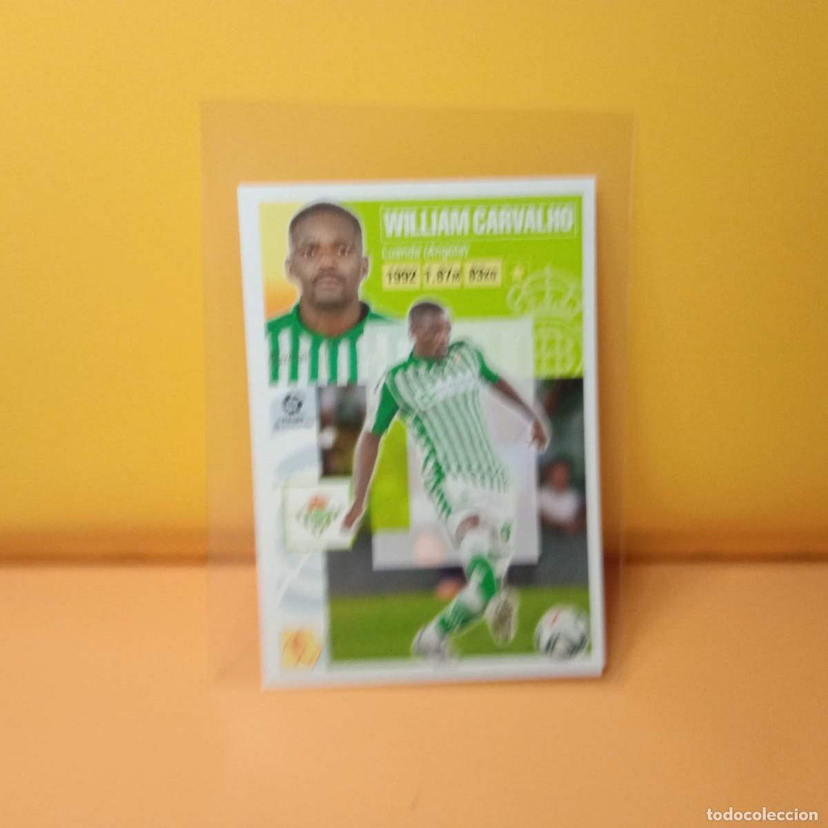 Fu&szlig;ball-Sticker: EDICIONES ESTE 2020 2021 20 21 REAL BETIS WILLIAM CARVALHO 12A