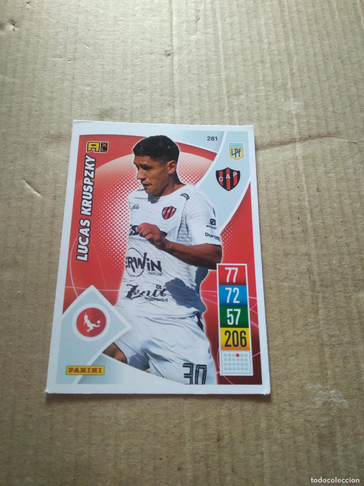 Cromos de F&uacute;tbol: 261 LUCAS KRUSPZKY PATRONATO CROMO FUTBOL ARGENTINO 21-22 PANINI LIGA ARGENTINA 2021-2022