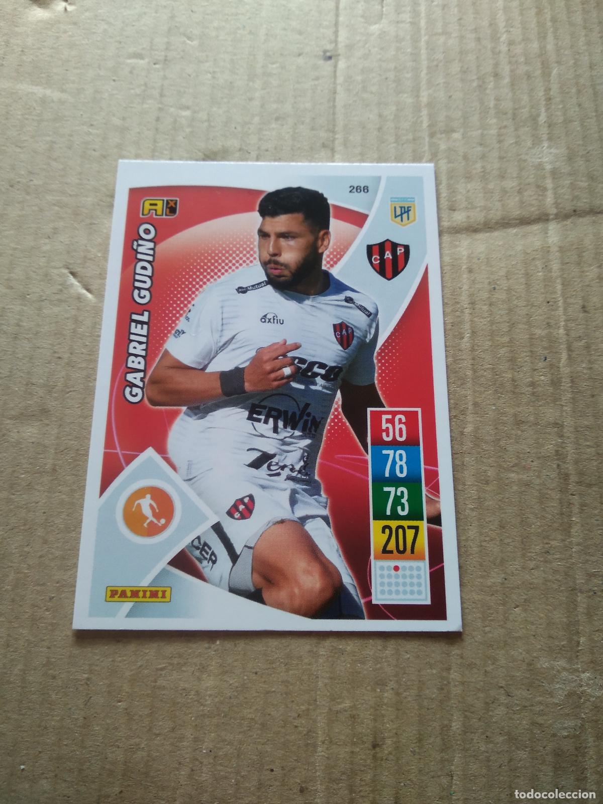 Cartes &agrave; collectionner de Football: 266 GABRIEL GUDI&Ntilde;O PATRONATO CROMO FUTBOL ARGENTINO 21-22 PANINI LIGA ARGENTINA 2021-2022
