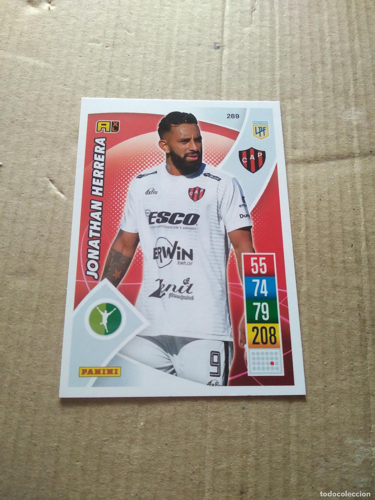 Cartes &agrave; collectionner de Football: 269 JONATHAN HERRERA PATRONATO CROMO FUTBOL ARGENTINO 21-22 PANINI LIGA ARGENTINA 2021-2022