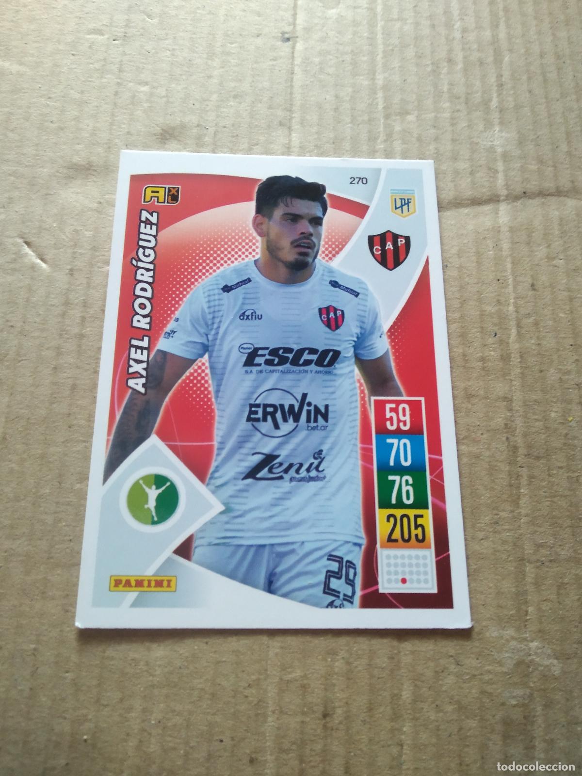 Cartes &agrave; collectionner de Football: 270 AXEL RODRIGUEZ PATRONATO CROMO FUTBOL ARGENTINO 21-22 PANINI LIGA ARGENTINA 2021-2022