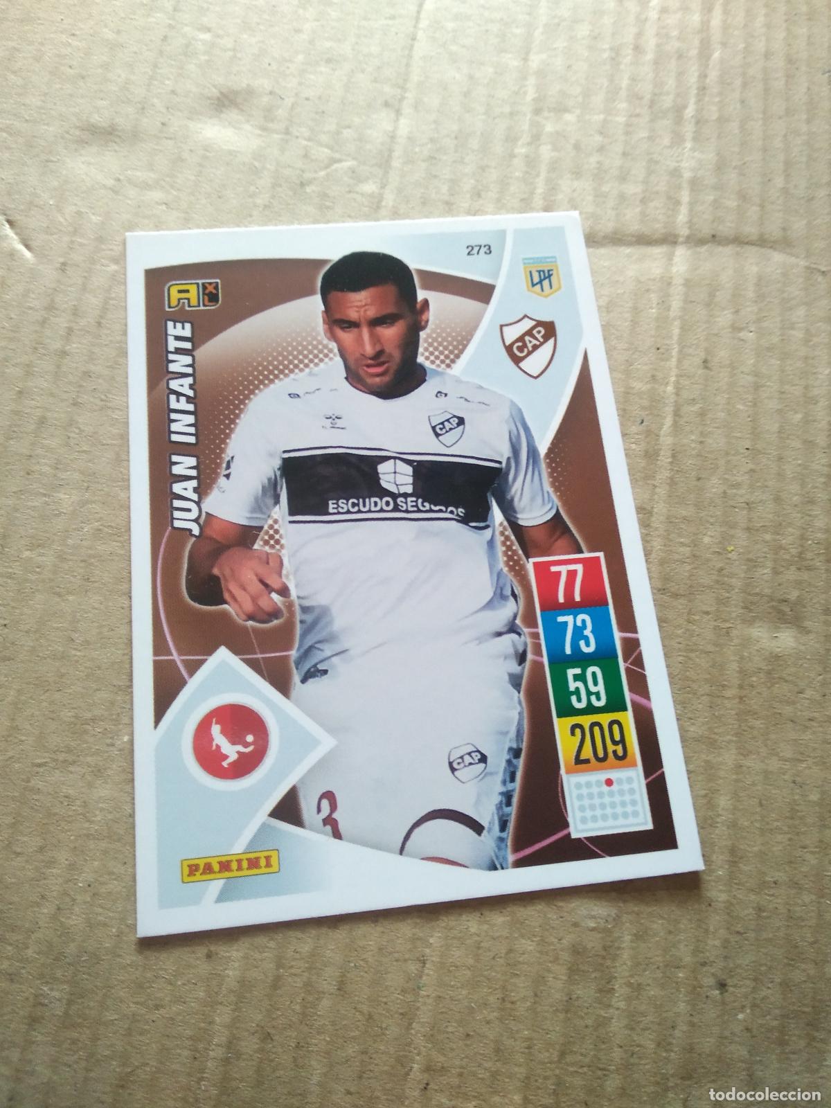 Figurine di Calcio: 273 JUAN INFANTE PLATENSE CROMO FUTBOL ARGENTINO 21-22 PANINI LIGA ARGENTINA 2021-2022