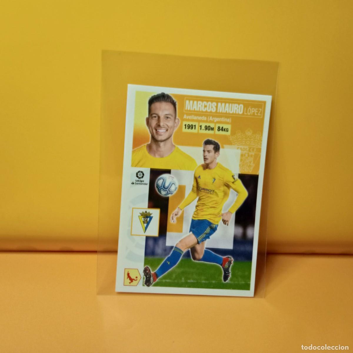 Cromos de F&uacute;tbol: EDICIONES ESTE 2020 2021 20 21 CADIZ C.F MARCOS MAURO 7