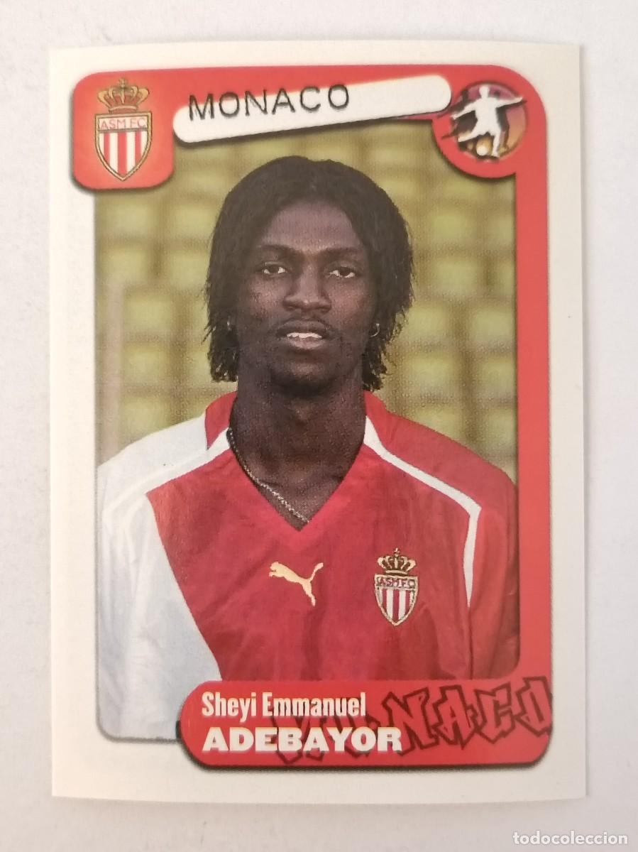 Cromos de F&uacute;tbol: #240 ADEBAYOR (MONACO) LIGUE 1 FOOT 2005 PANINI