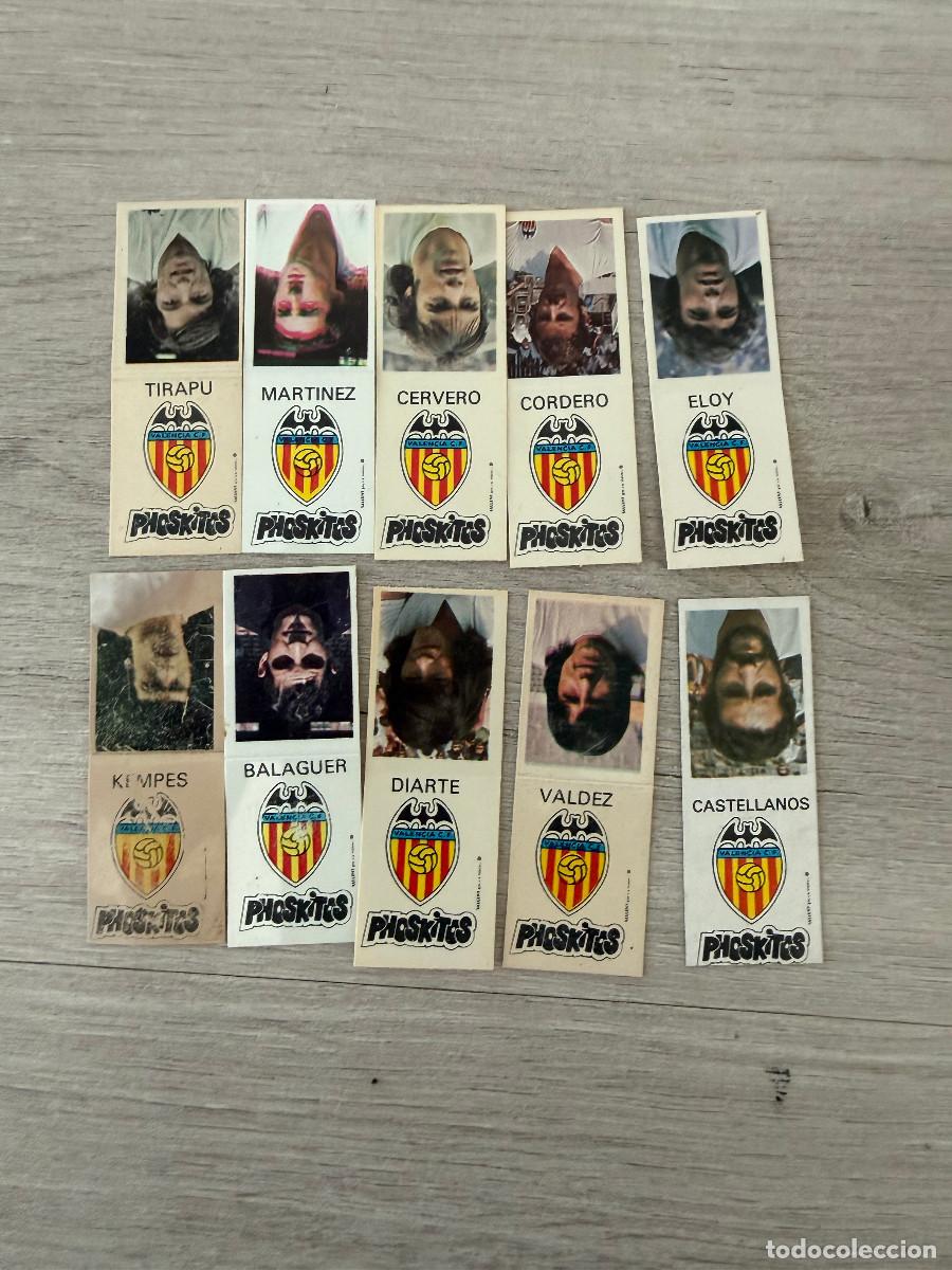 Cromos de F&uacute;tbol: Equipo casi completo Valencia CF Phoskitos
