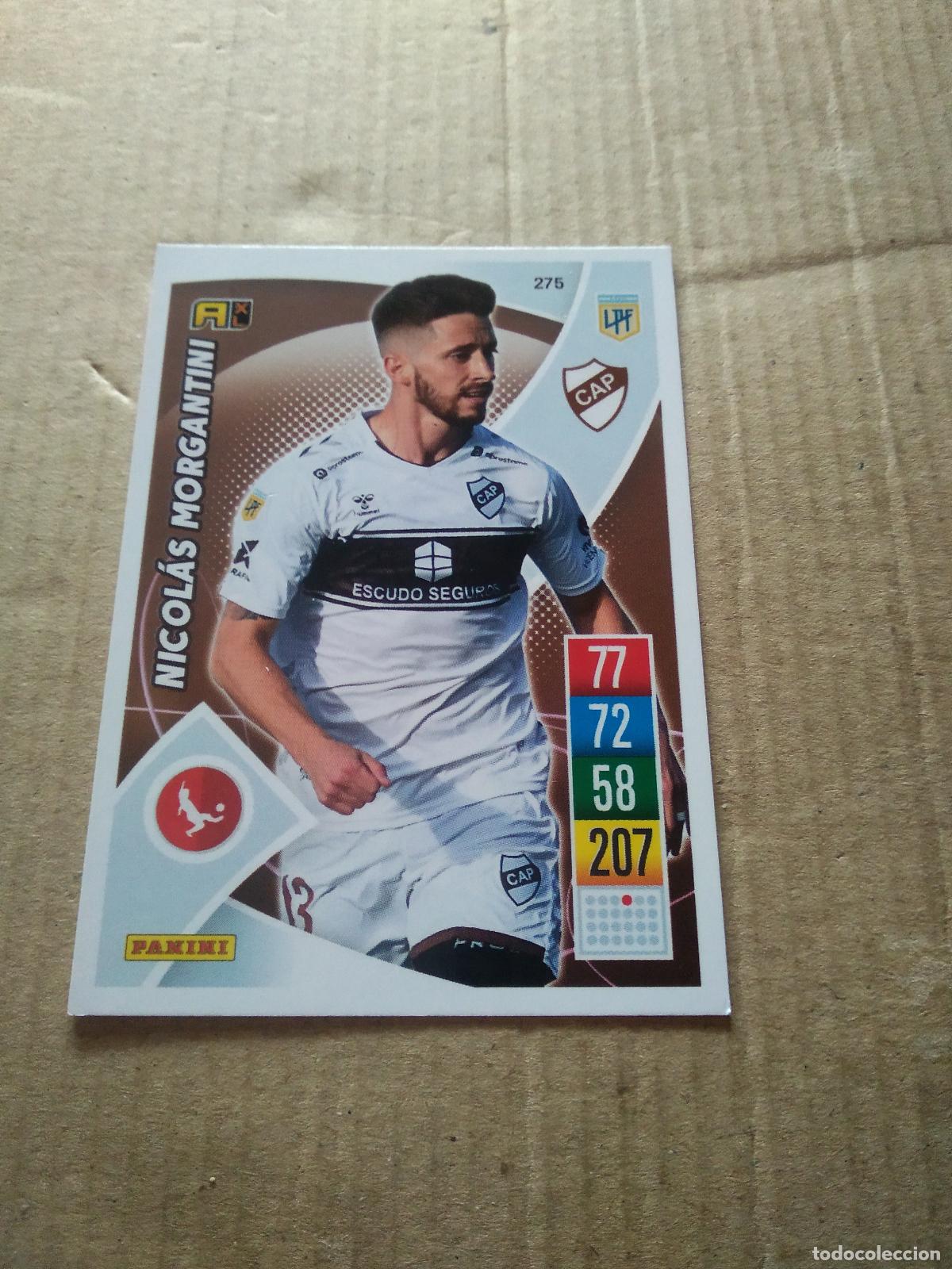 Cromos de F&uacute;tbol: 275 NICOLAS MORGANTINI PLATENSE CROMO FUTBOL ARGENTINO 21-22 PANINI LIGA ARGENTINA 2021-2022