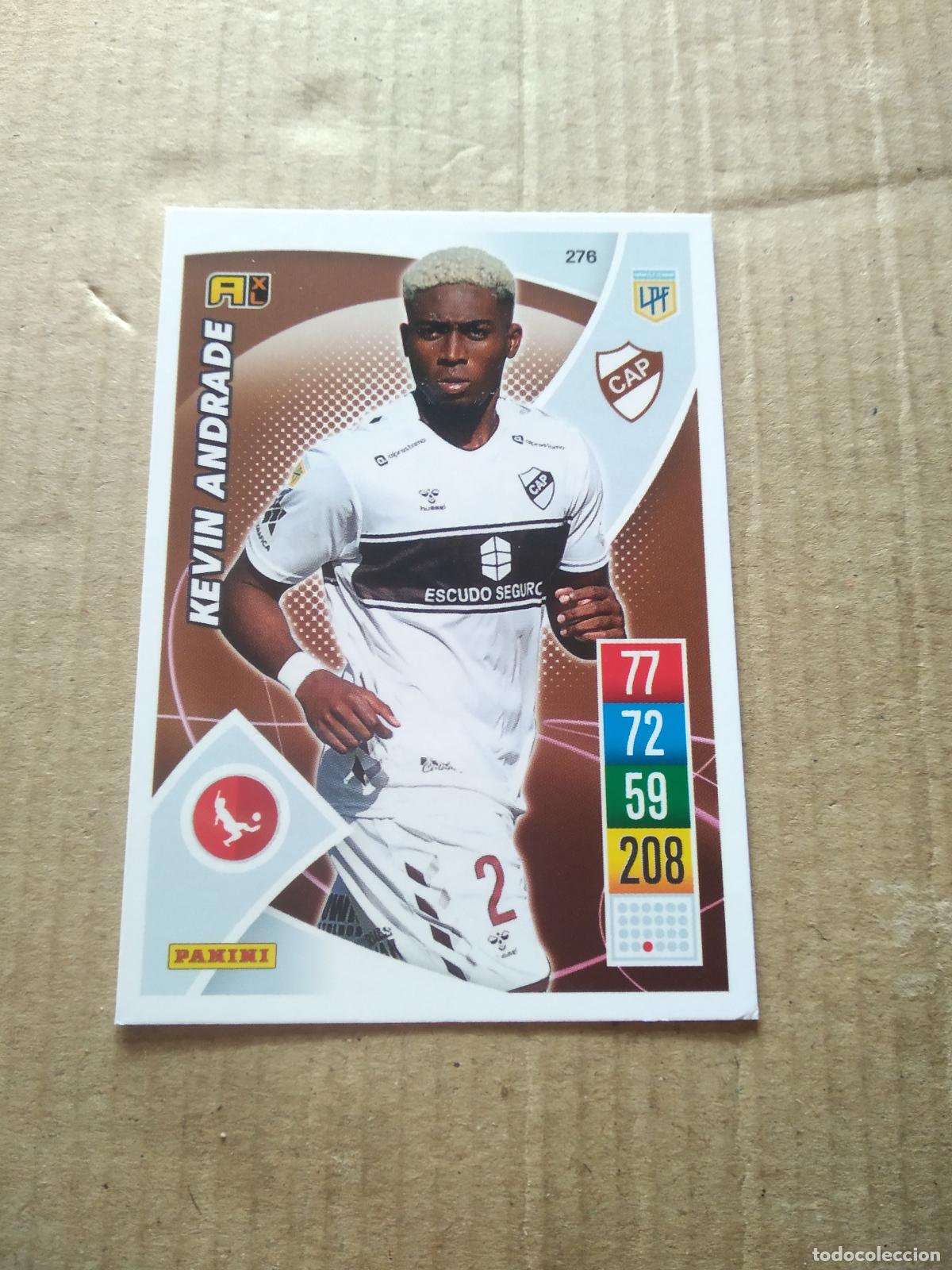 Cromos de F&uacute;tbol: 276 KEVIN ANDRADE PLATENSE CROMO FUTBOL ARGENTINO 21-22 PANINI LIGA ARGENTINA 2021-2022