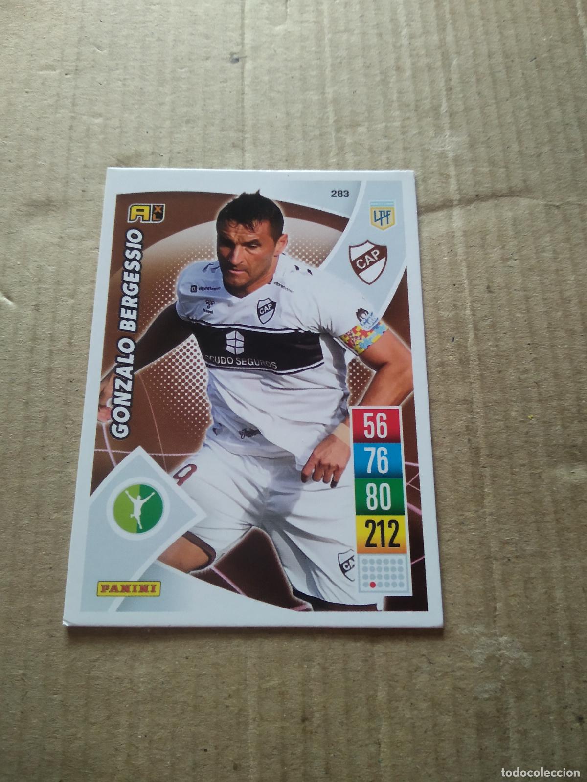 Cromos de F&uacute;tbol: 283 GONZALO BERGESSIO PLATENSE CROMO FUTBOL ARGENTINO 21-22 PANINI LIGA ARGENTINA 2021-2022